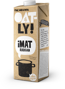 Oatly iMat Ruokaan ruoanvalmistuskerma 1l luomu