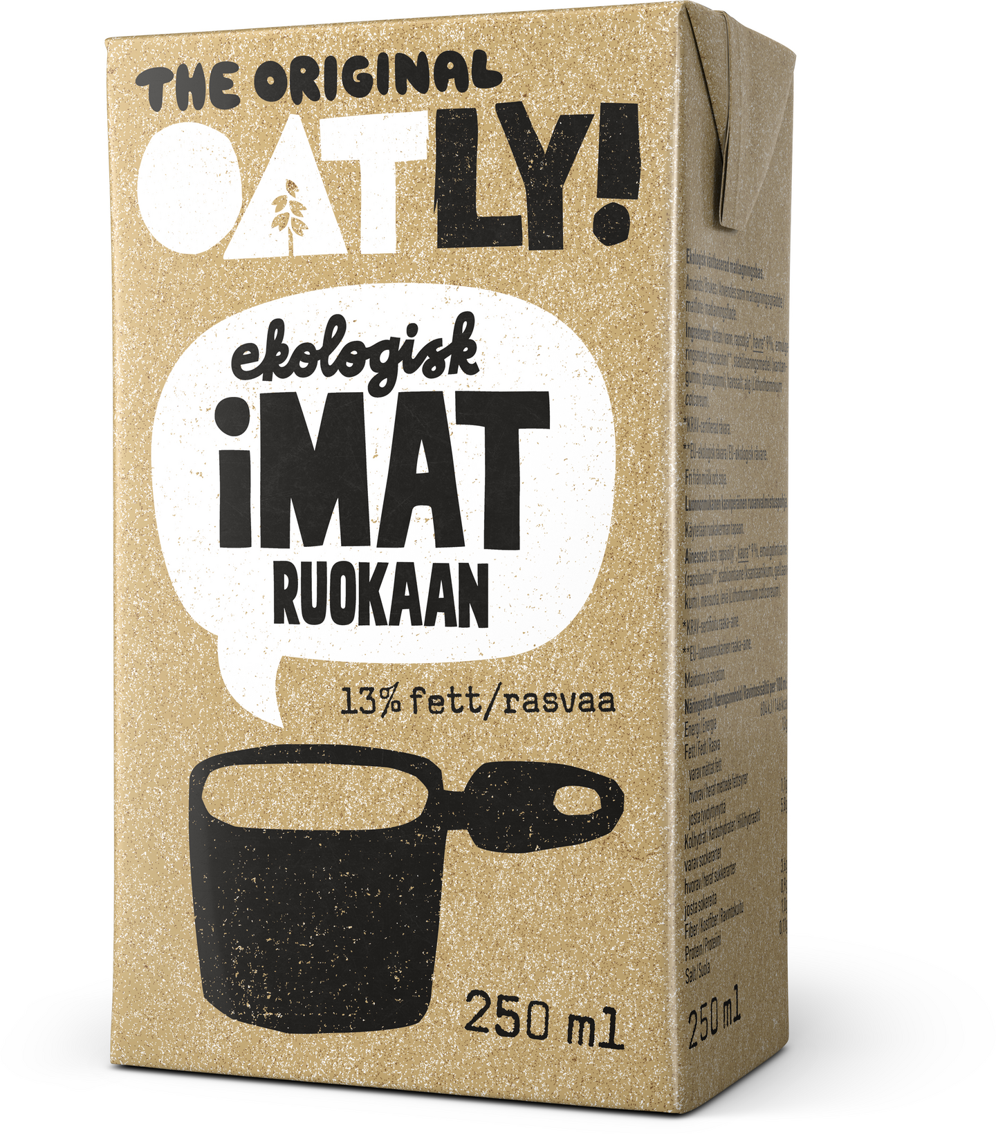 Oatly iMat ruokaan 2,5dl luomu