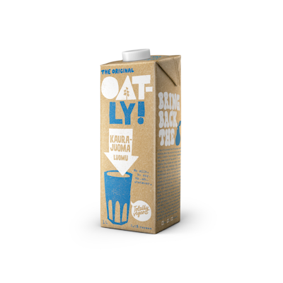 Oatly kaurajuoma 1l luomu UHT