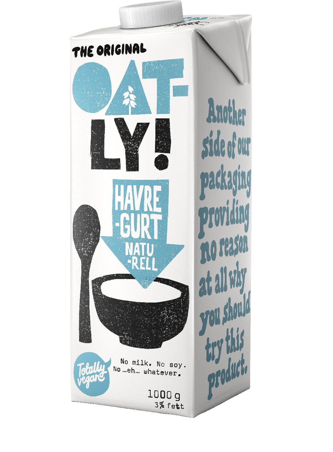 Oatly havregurt 1kg naturell