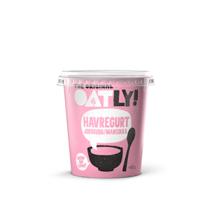 Oatly havregurt 400g mansikka