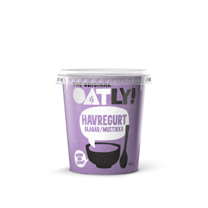 Oatly havregurt 400g mustikka