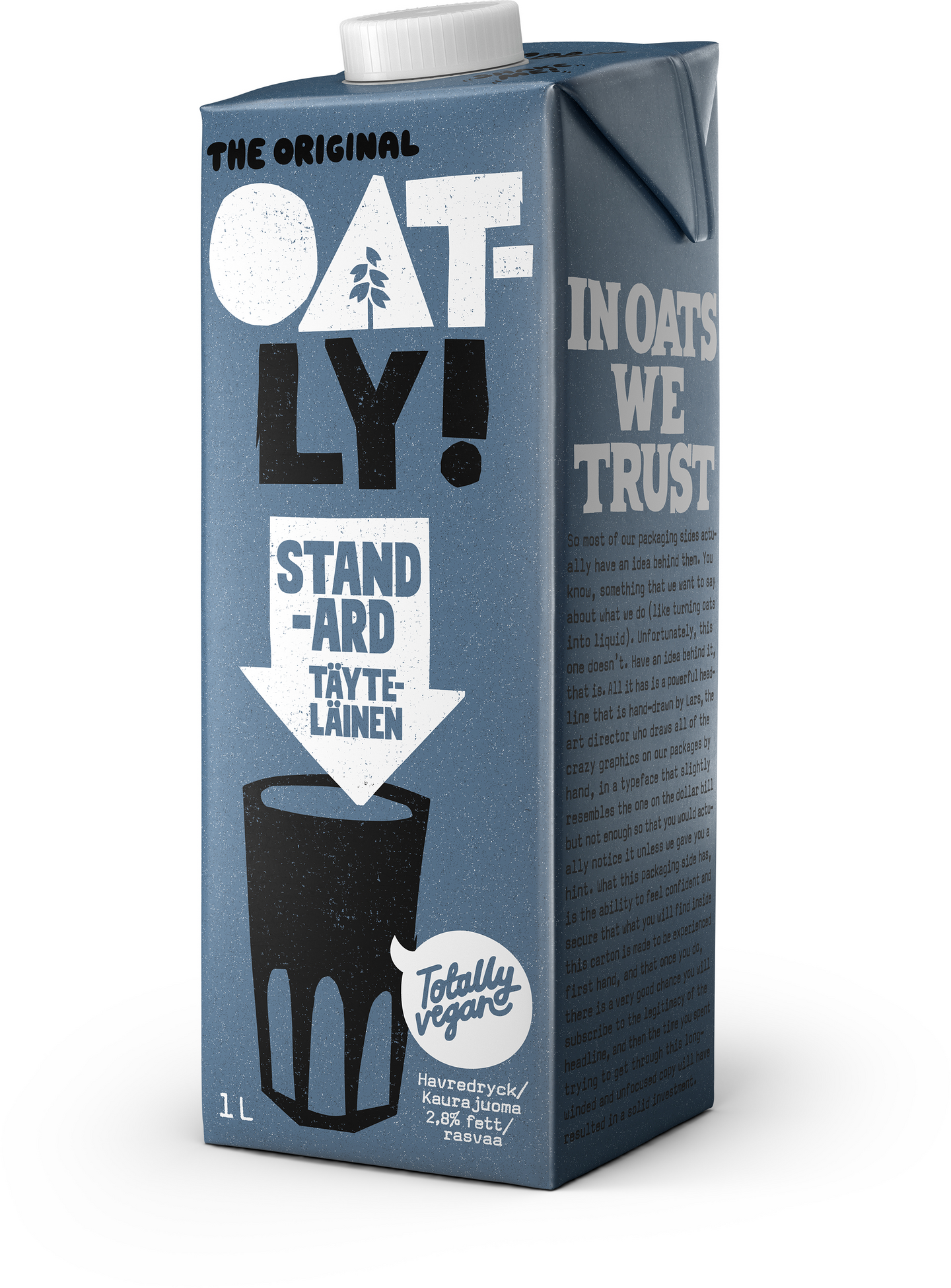 Oatly kaurajuoma 2,8% rasvaa 1l UHT