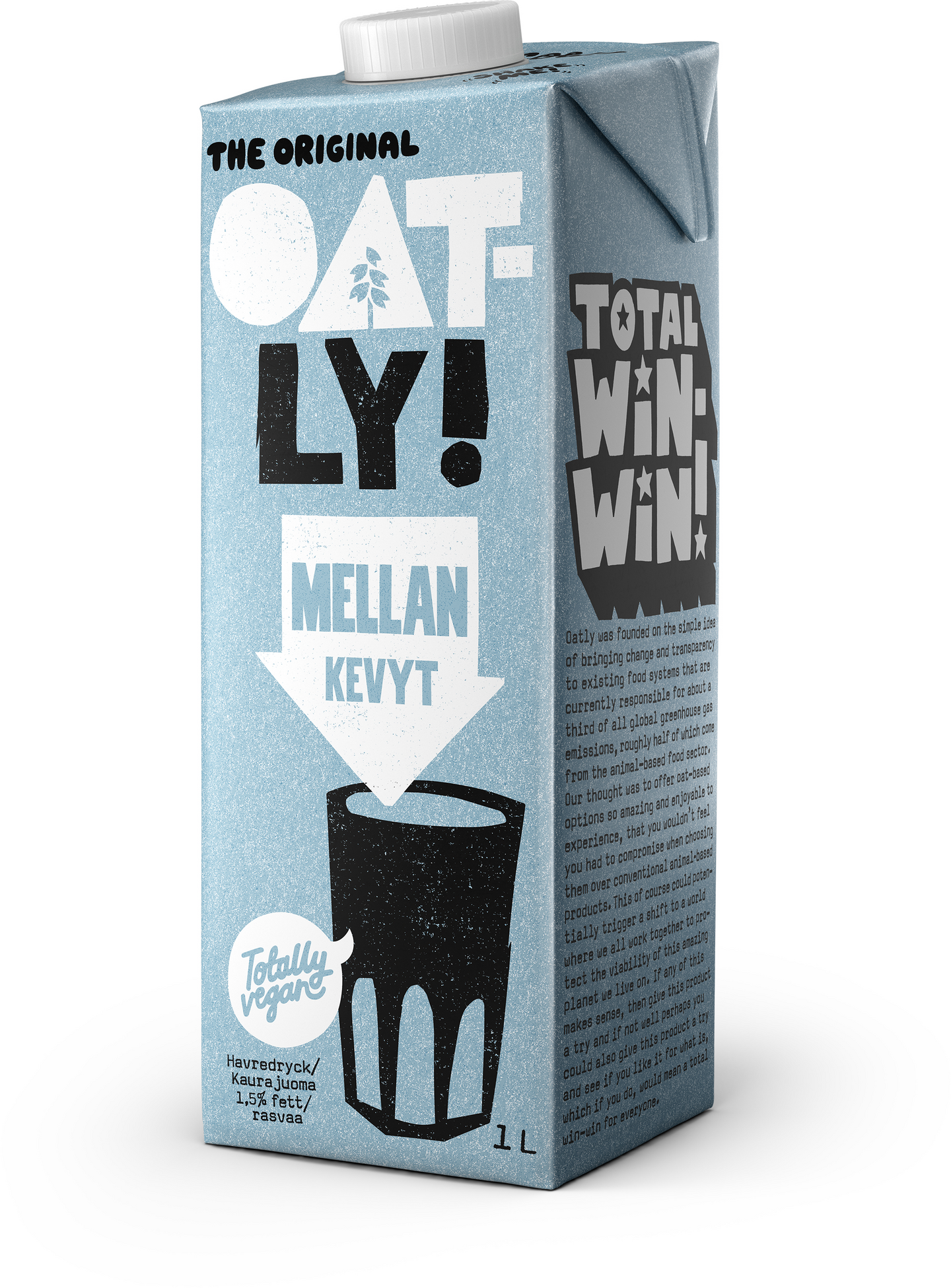 Oatly kaurajuoma 1,5% rasvaa 1l UHT PPA