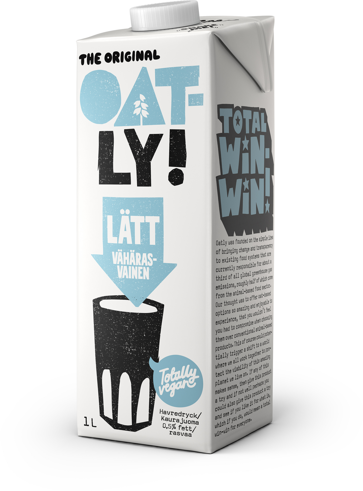 Oatly kaurajuoma 0,5% rasvaa 1l UHT