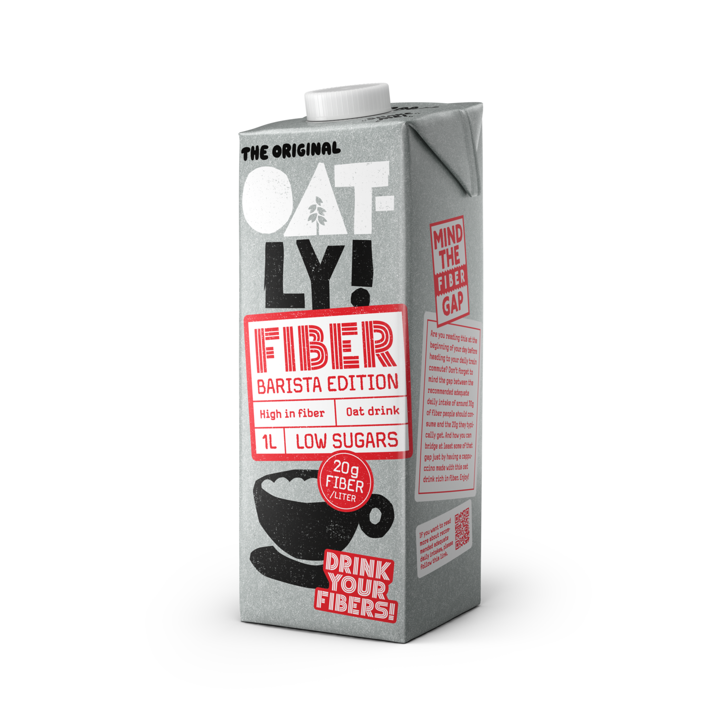 Oatly Fiber Barista Edition 1l UHT