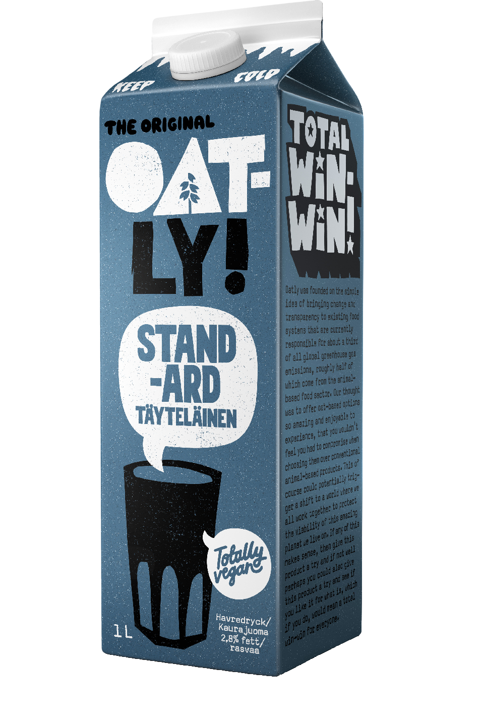 Oatly kaurajuoma 2,8% 1l ESL