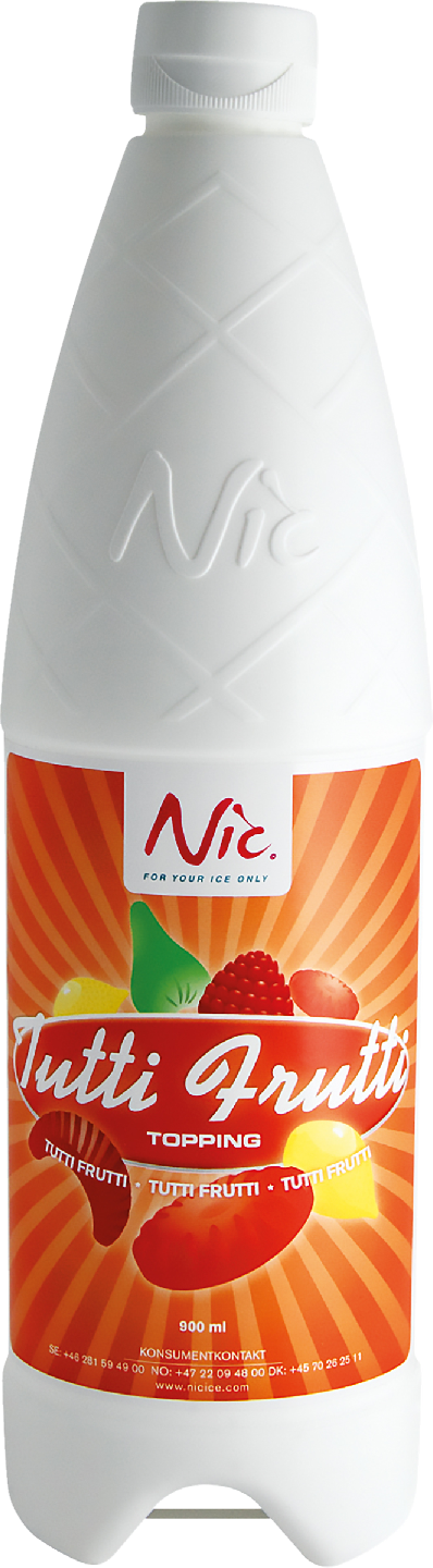 Nic tutti frutti -kastike 900ml/1,25kg