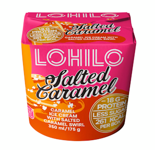 Lohilo proteiinijäätelö 350ml salted caramel pa