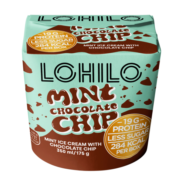 Lohilo protjäätelö 350ml mint chocolate