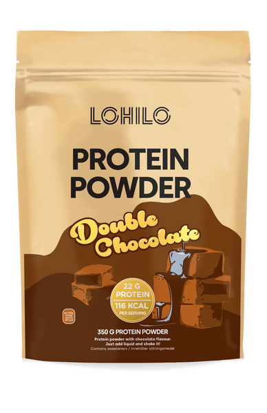 Lohilo proteiinijauhe 350g Double chocolate
