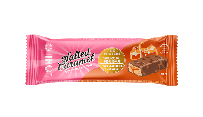 Lohilo proteiinipatukka 55g Salted Caramel