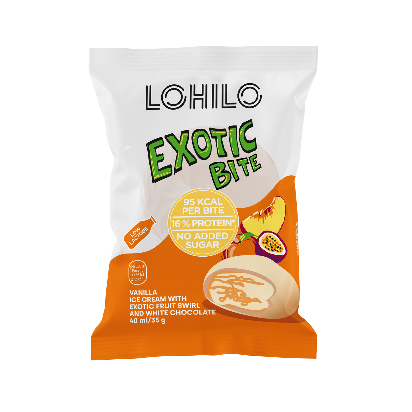 LOHILO Exotic Bite proteiinijäätelö 35g