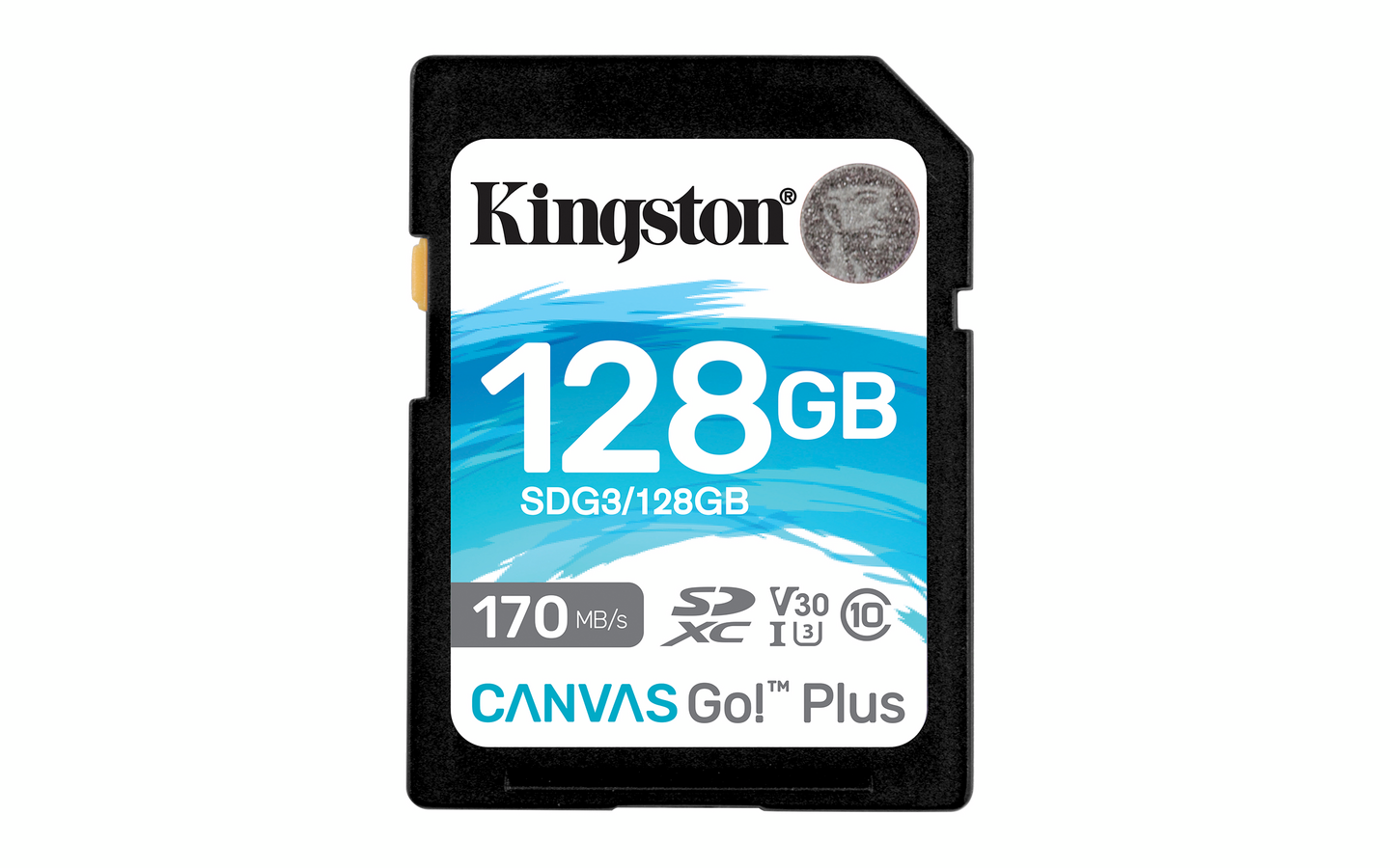 Kingston Canvas Go! Plus 128 Gt SDXC-muistikortti