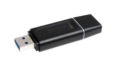Kingston Exodia 32Gt USB 3.2 muistitikku musta