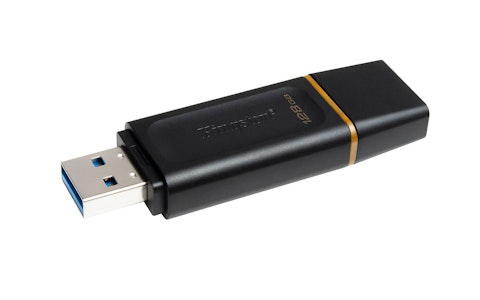 Kingston Exodia 128Gt USB 3.2 muistitikku musta