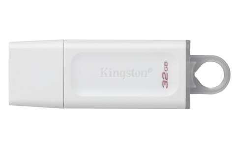Kingston Exodia 32Gt USB 3.2 muistitikku valkoinen