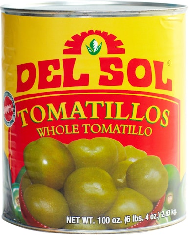 Del Sol tomatillo 2,8kg kokonainen