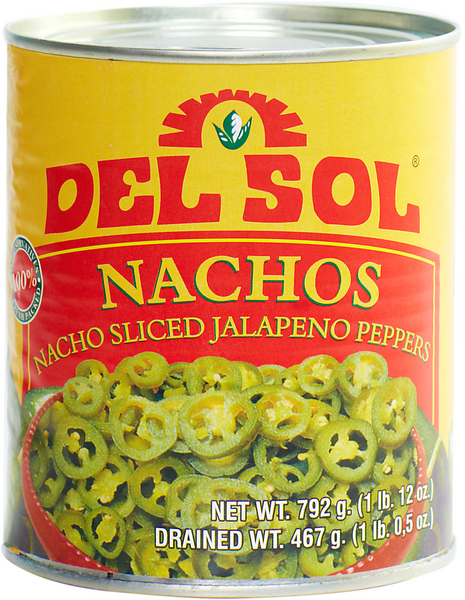 Del Sol jalapeno vihreä 800g viipaloitu