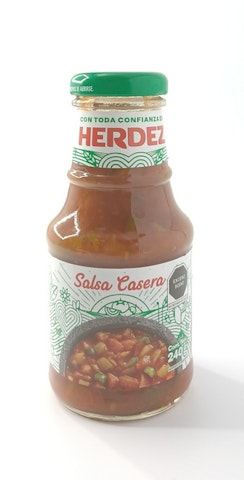 Herdez salsa casera Meksikon punainen kastike 240g