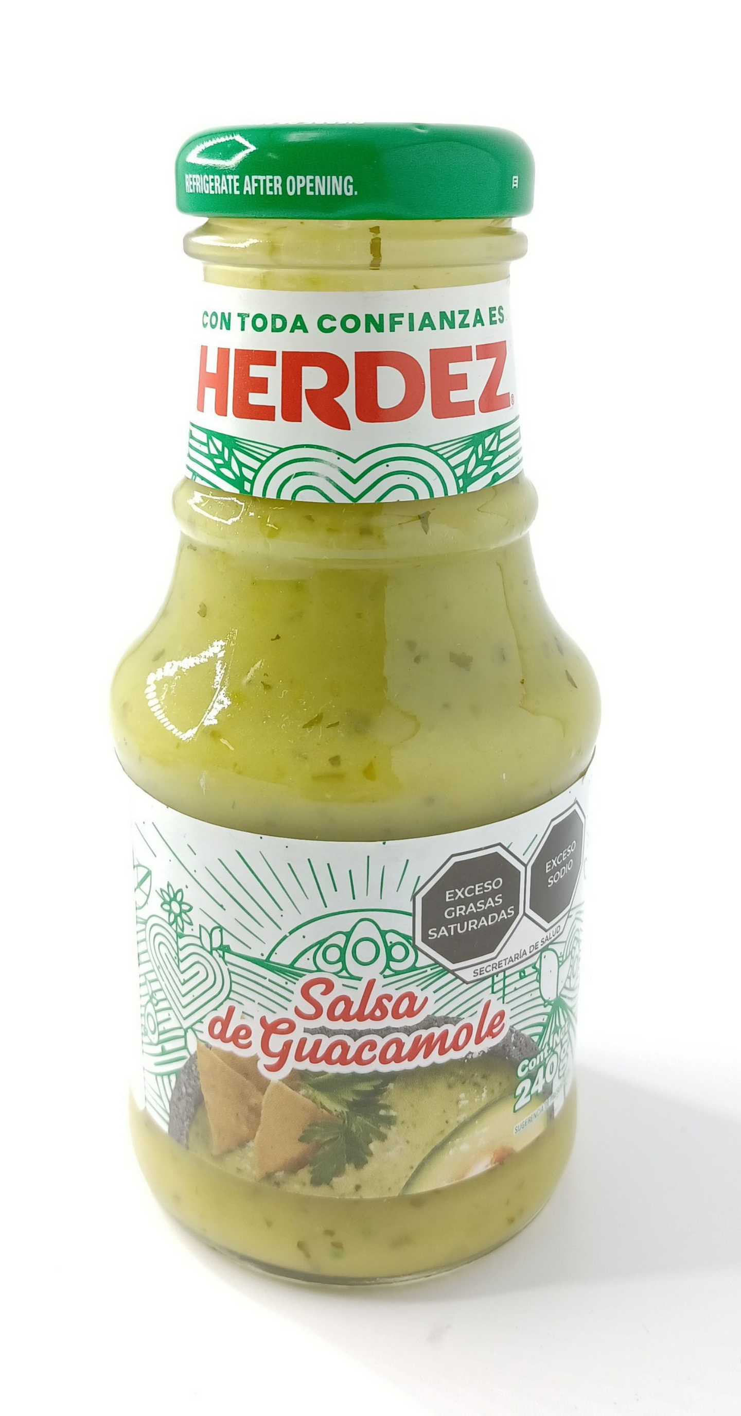 Herdez guacamolekastike 240g | K-Ruoka Verkkokauppa