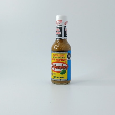 El Yucateco Exxxtra picante Salsa Kutbil-ik de chile habanero 0,12 l