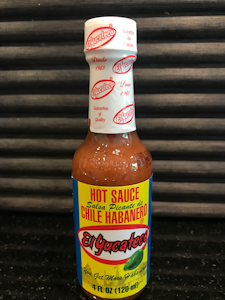 El Yucateco Salsa Chile Habanero Roja 120ml Punainen Habanero Hot Sauce