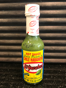 El Yucateco Salsa Chile Habanero Verde 120ml Green Habanero Hot Sauce