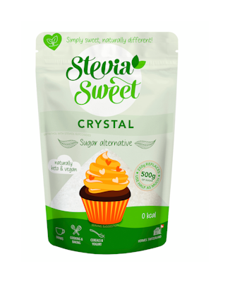 SteviaSweet Crystal kidemakeutusaine 250g