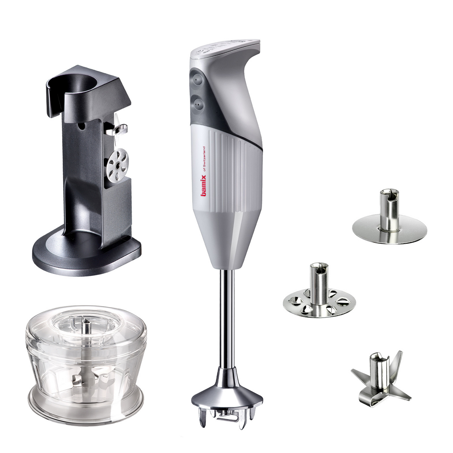 Bamix M200 DeLuxe -sauvasekoitin, valkoinen