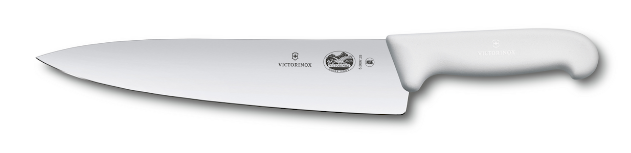 Victorinox kokkiveitsi 25cm fibrox valkoinen