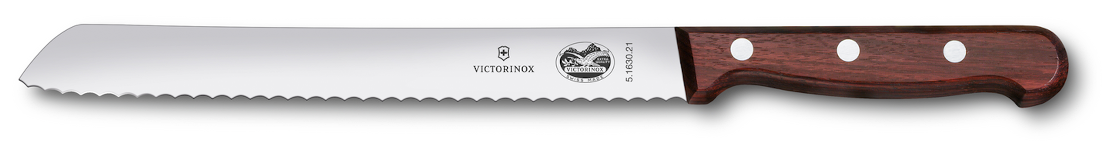 Victorinox leipäveitsi sahalaita 21cm puukahva