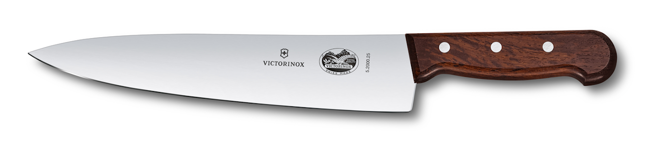 Victorinox kokkiveitsi terä 25cm puukahva