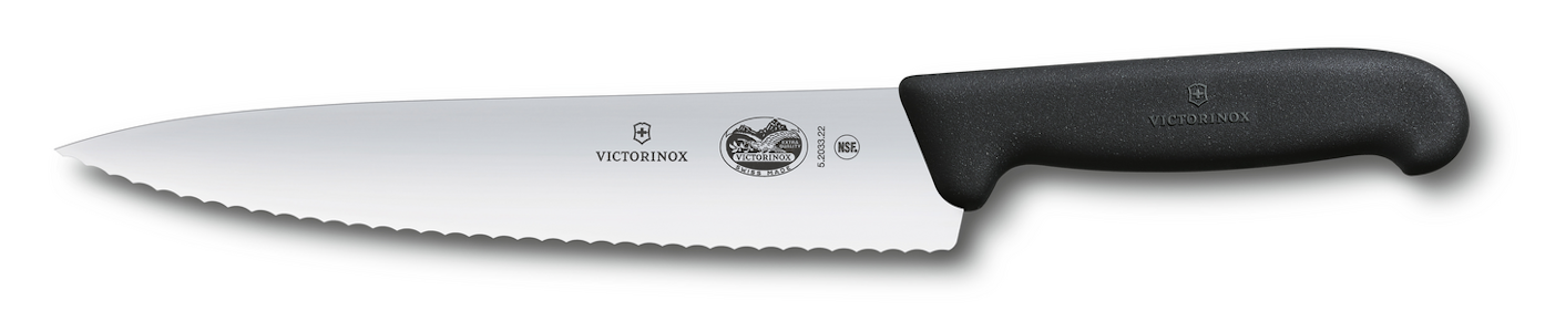 Victorinox kokkiveitsi sahaterä 22cm fibrox