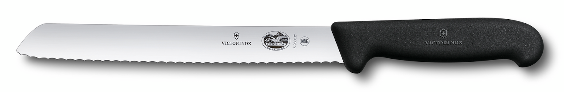 Victorinox leipäveitsi 21 cm sahaterä fibrox-kahvalla