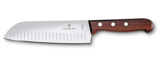 Victorinox Santoku japaninkokkiveitsi 17cm terä puukahva