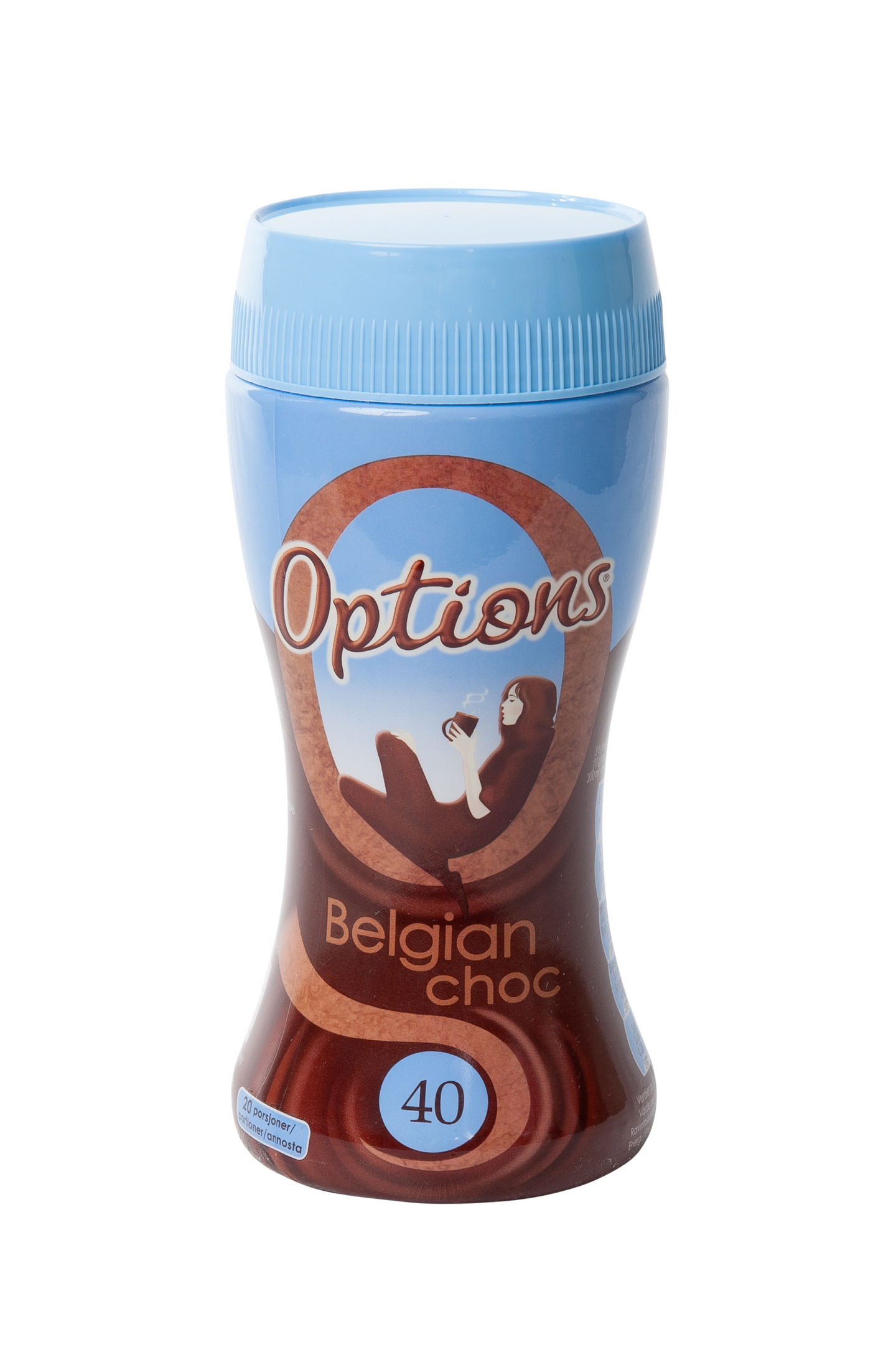 Options kaakaojuomajauhe Belgian choc 220g