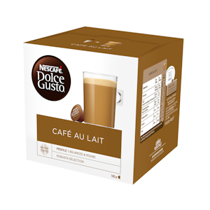 Nescafé Dolce Gusto 16 kaps/160g Café au Lait