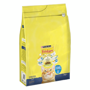 Friskies Sterilised Cats 3kg lohi