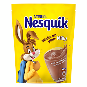 Nesquik 800g kaakaojuomajauhe täyttöpussi PUOLILAVA