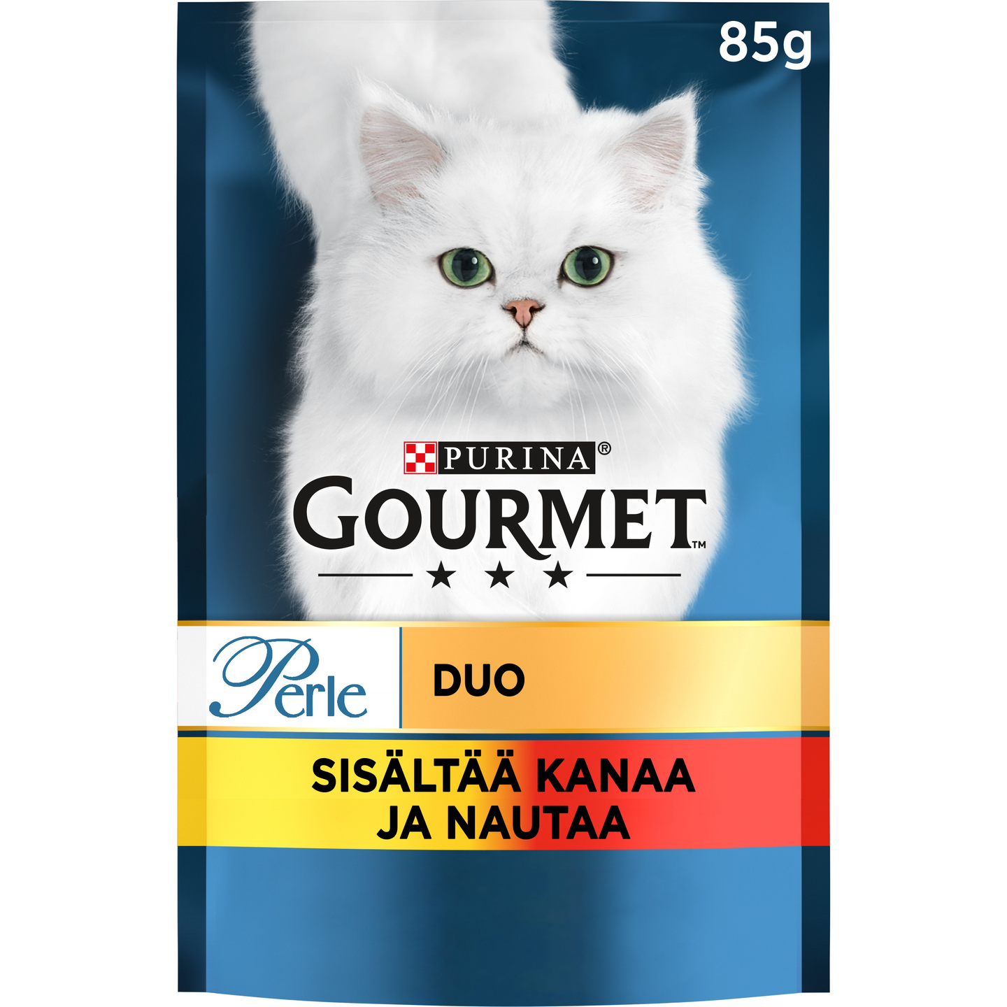 Gourmet Perle Kanaa & Naudanlihaa Delicate Meats Duo 85g kissanruoka |  K-Ruoka Verkkokauppa