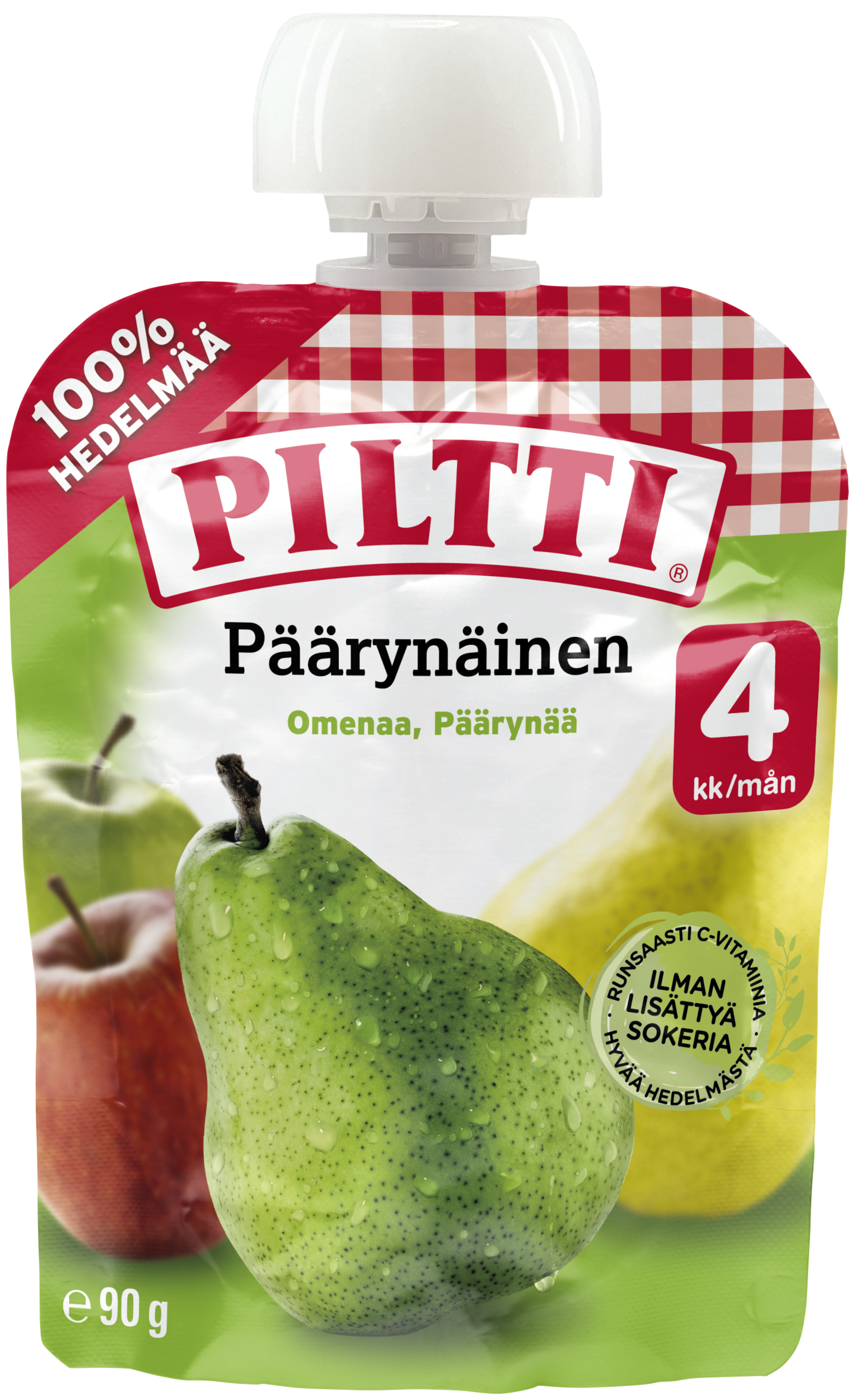 Piltti päärynäinen 4kk 90g VARTTILAVA