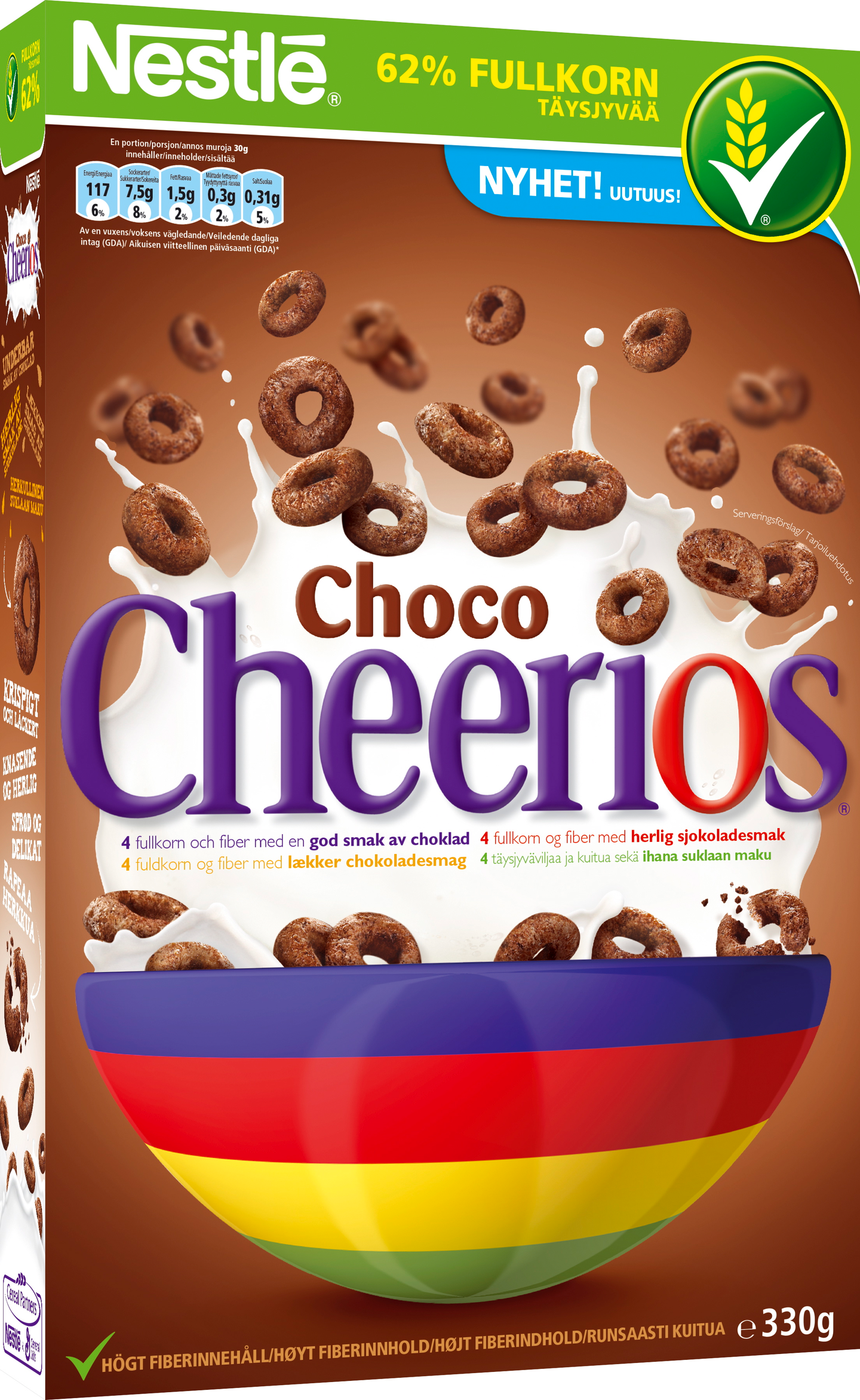 Nestle Cheerios choco muro 330g | K-Ruoka Verkkokauppa