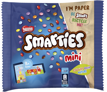 Smarties Mini suklaarakeita pussi 158g