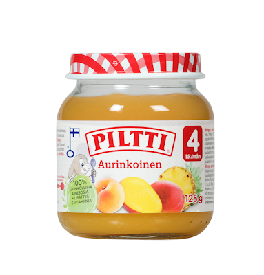 Piltti Aurinkoinen 4kk 125g