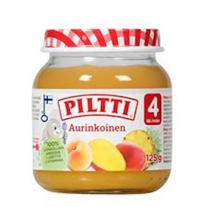 Piltti Aurinkoinen 4kk 125g