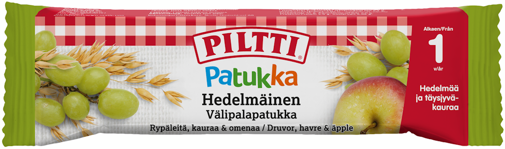 Piltti Patukka Hedelmäinen välipalapatukka 25g 1v