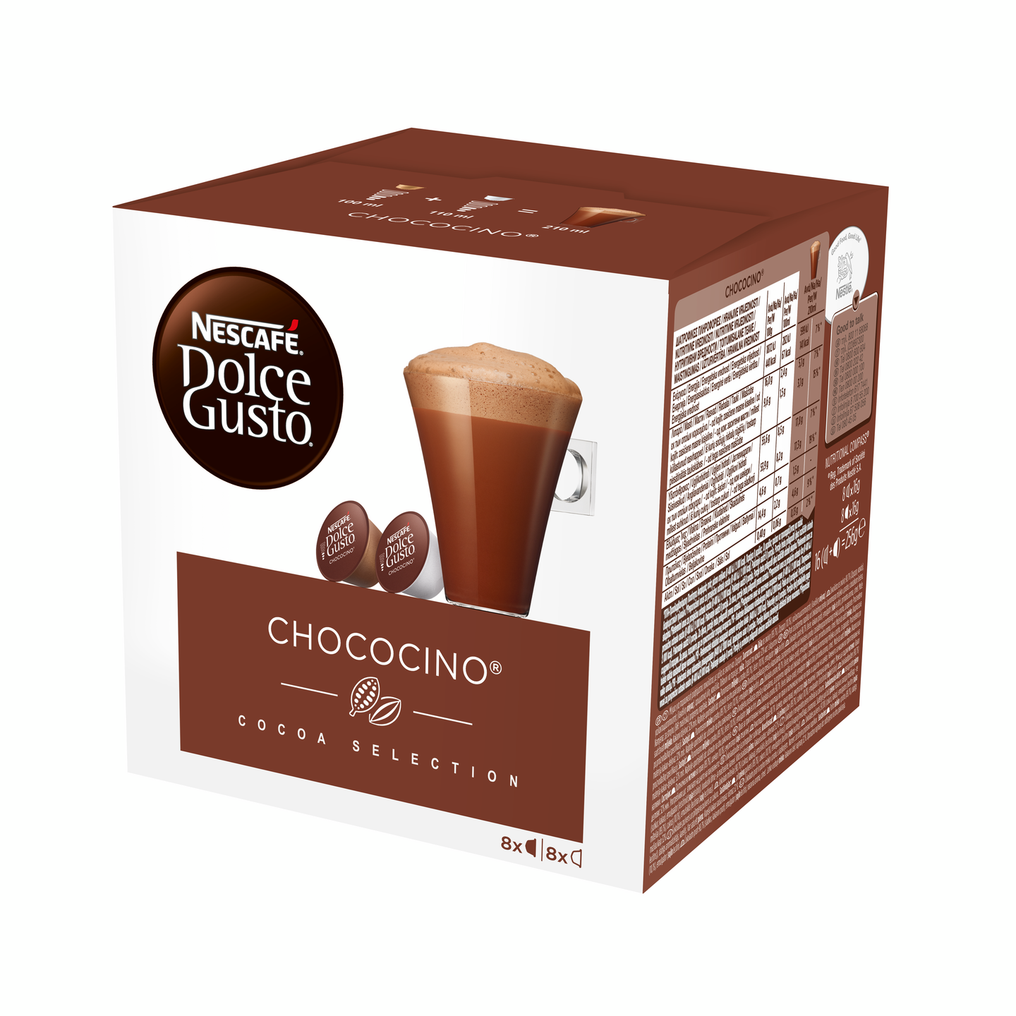 Dolce Gusto 16kaps 256g Chococino