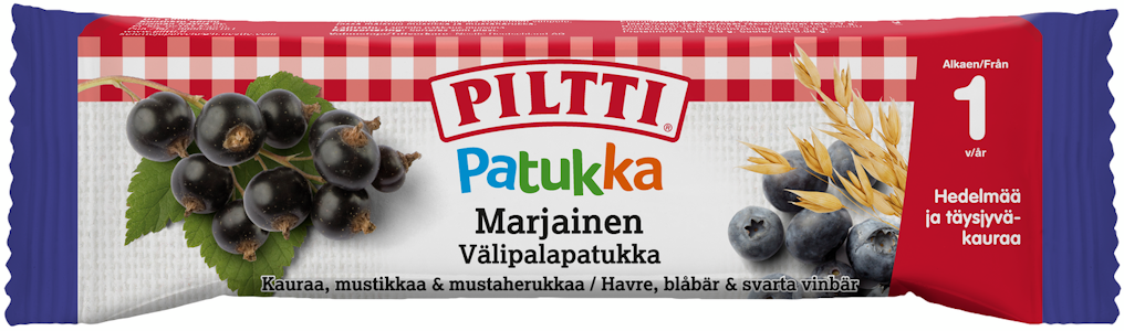 Piltti Patukka Marjainen välipalapatukka 25g 1v