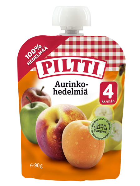 Piltti aurinkohedelmä 90g 4kk